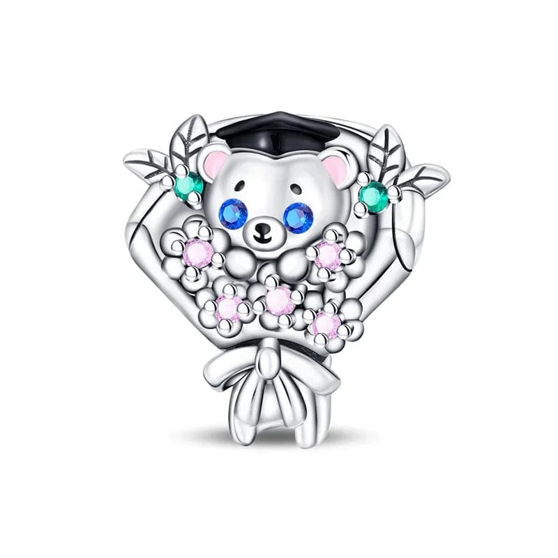 Liora Atelier Graduation Bear Bouquet Charm