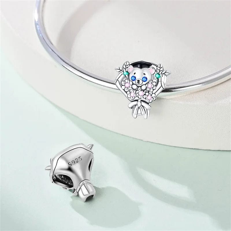 Liora Atelier Graduation Bear Bouquet Charm