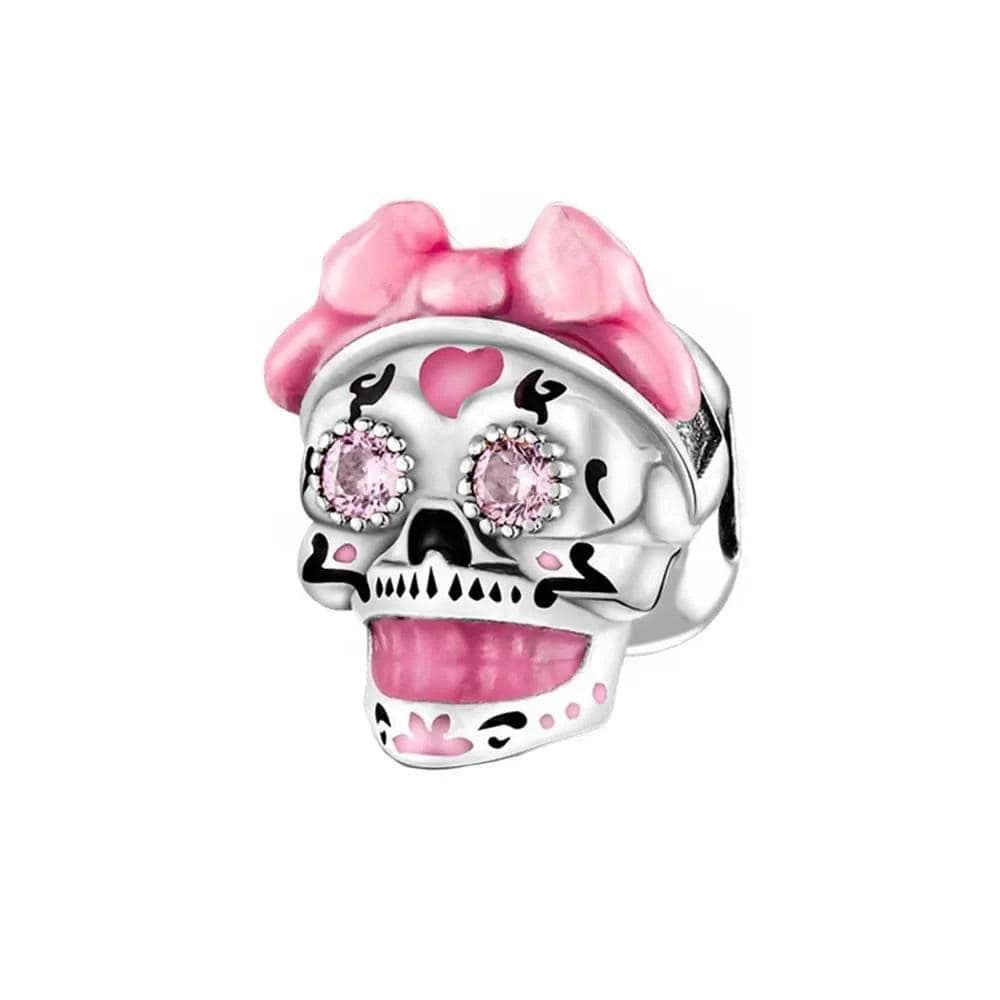 Liora Atelier Halloween Pink Skull Charm