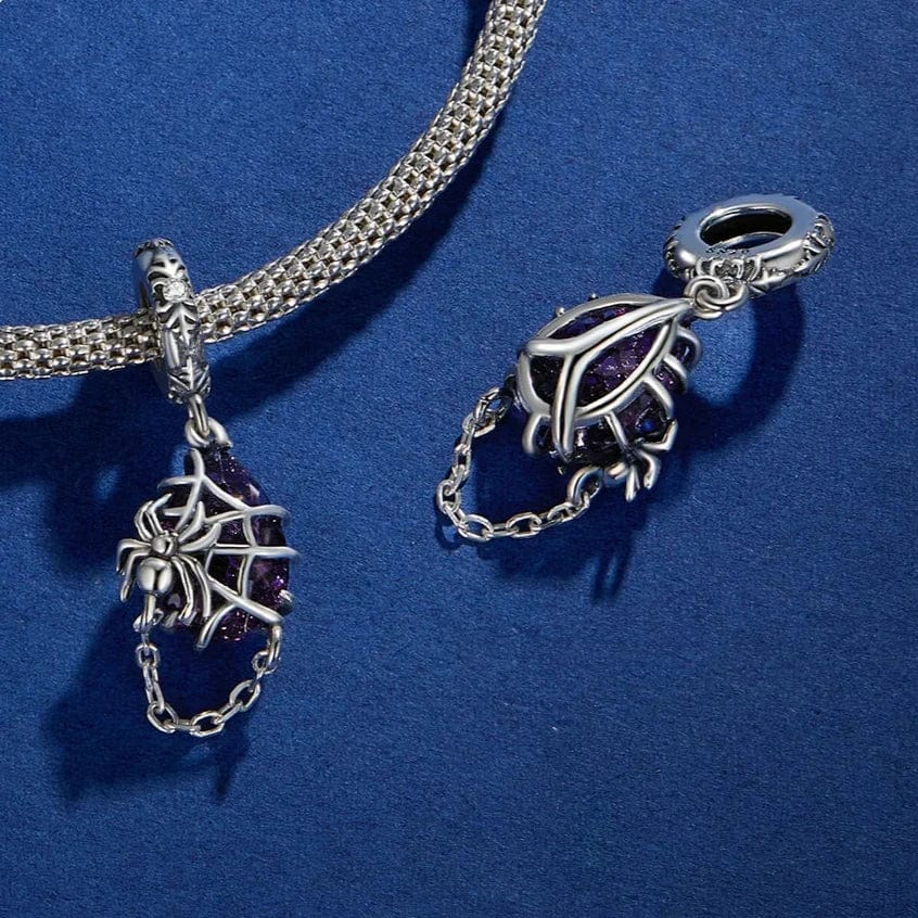 Liora Atelier Halloween Spider Pendant Dangle Charm