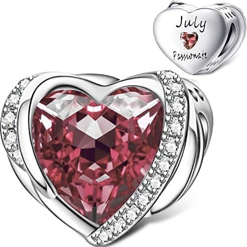Liora Atelier Heart Birthstone Charms