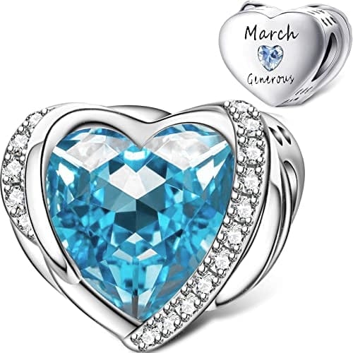 Liora Atelier Heart Birthstone Charms