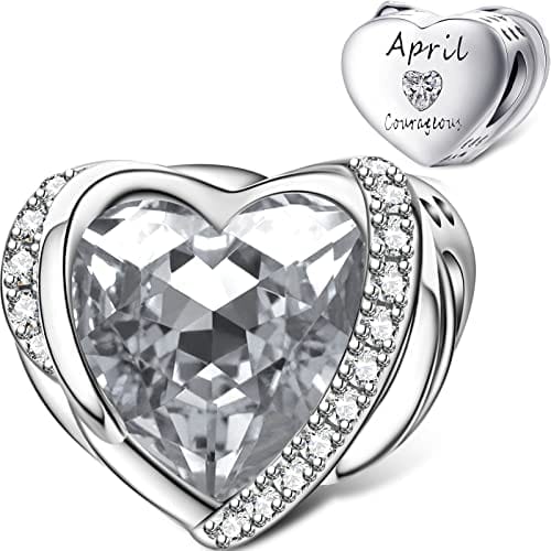 Liora Atelier Heart Birthstone Charms
