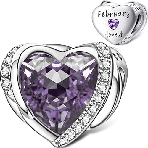 Liora Atelier Heart Birthstone Charms