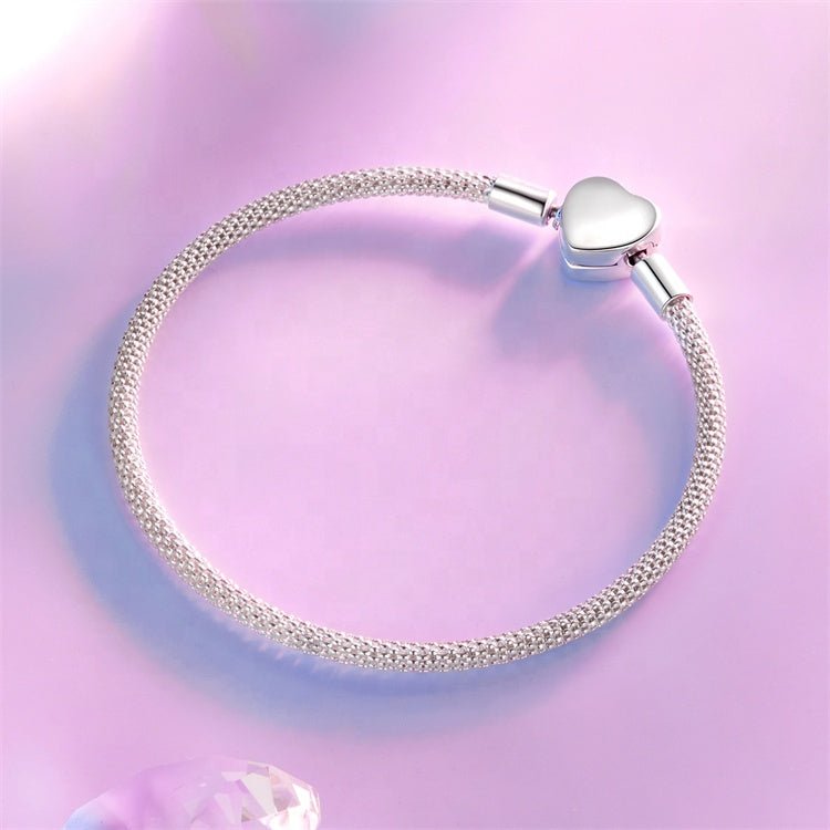 Liora Atelier Heart Clasp Charm Bracelet