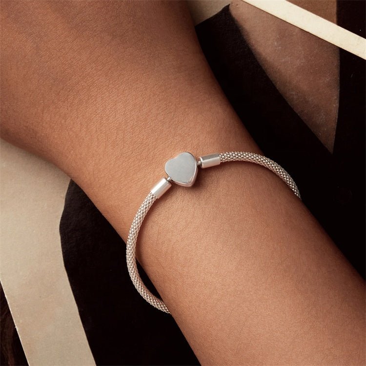 Liora Atelier Heart Clasp Charm Bracelet