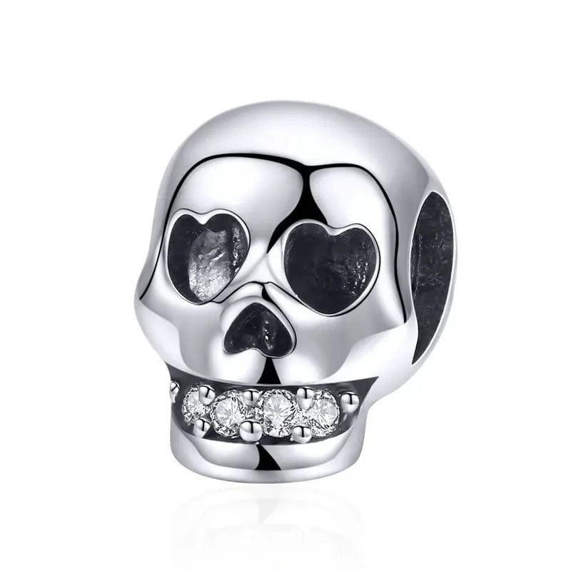 Liora Atelier Heart Eyes Sugar Skull Charm