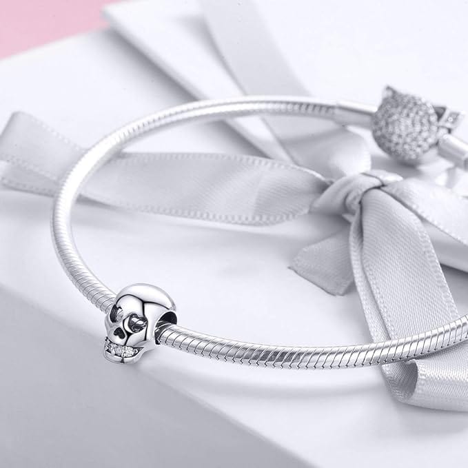 Liora Atelier Heart Eyes Sugar Skull Charm