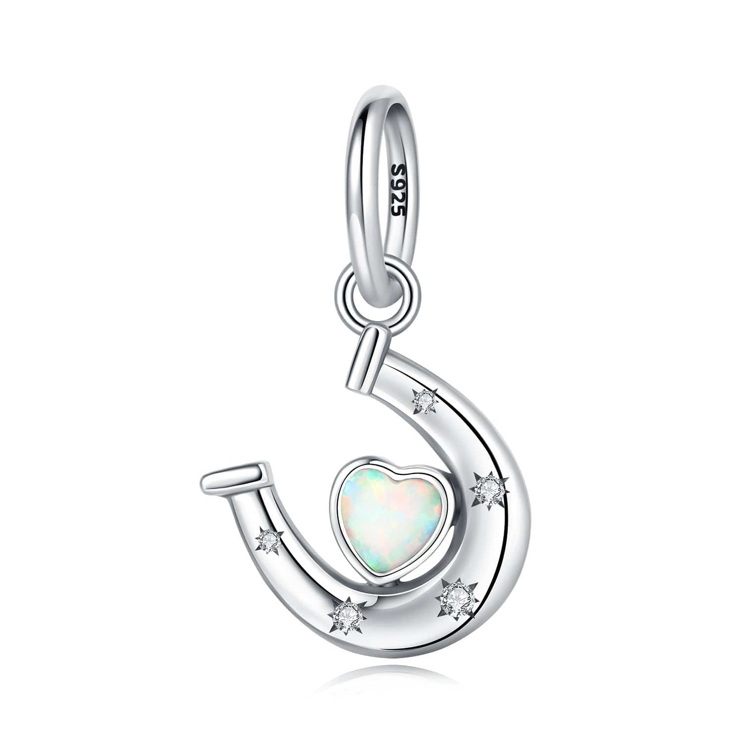 Liora Atelier Heart Horseshoe Charm