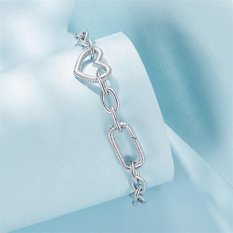 Liora Atelier Heart Link Chain Bracelet