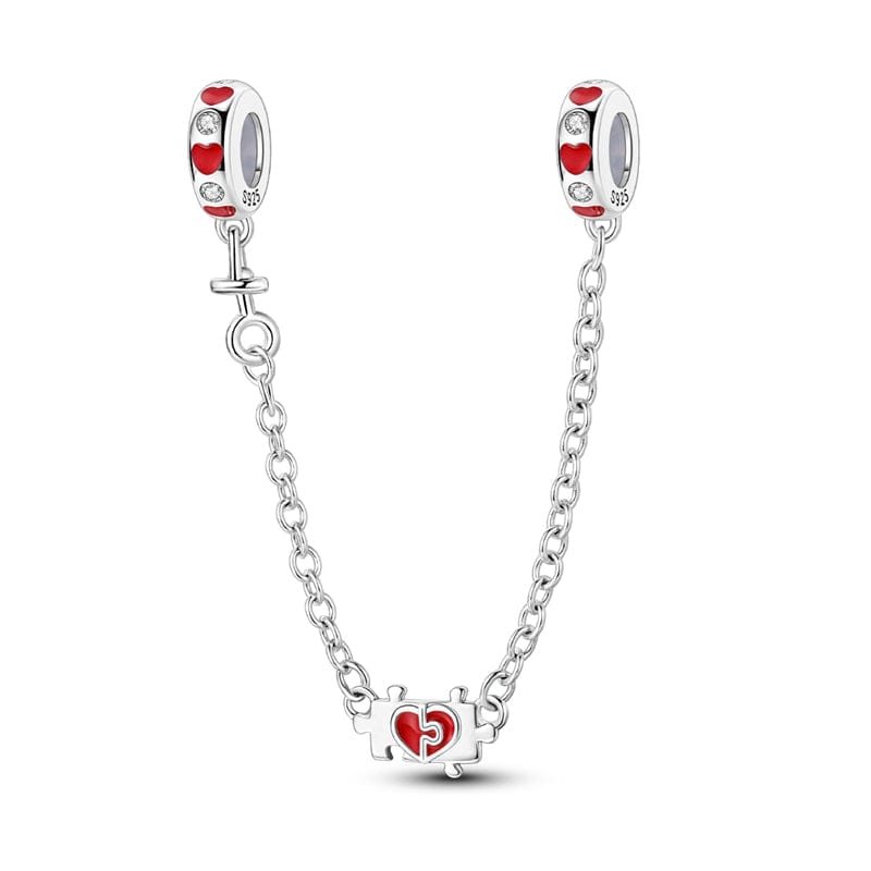 Liora Atelier Heart Puzzle Safety Chain