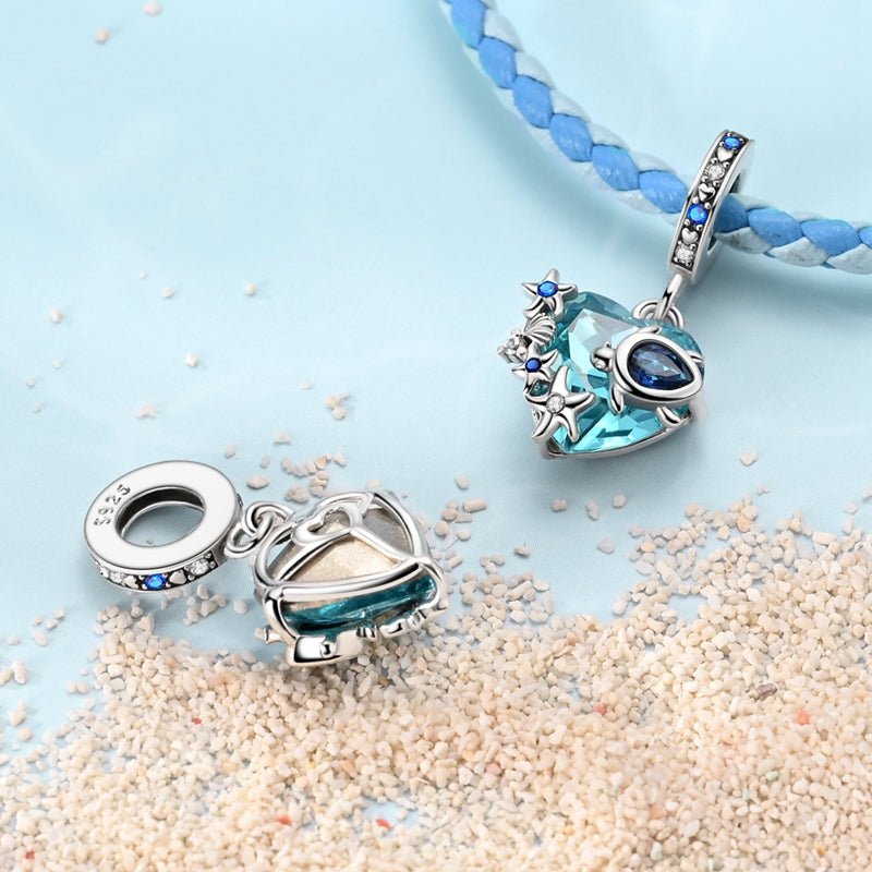 Liora Atelier Heart - Shaped Ocean Treasure Dangle Charm