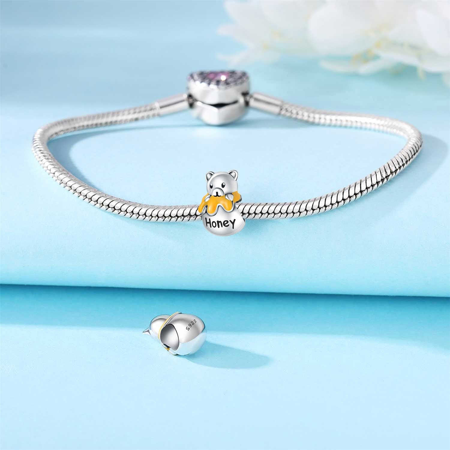 Liora Atelier Honey Bear Dangle Charm