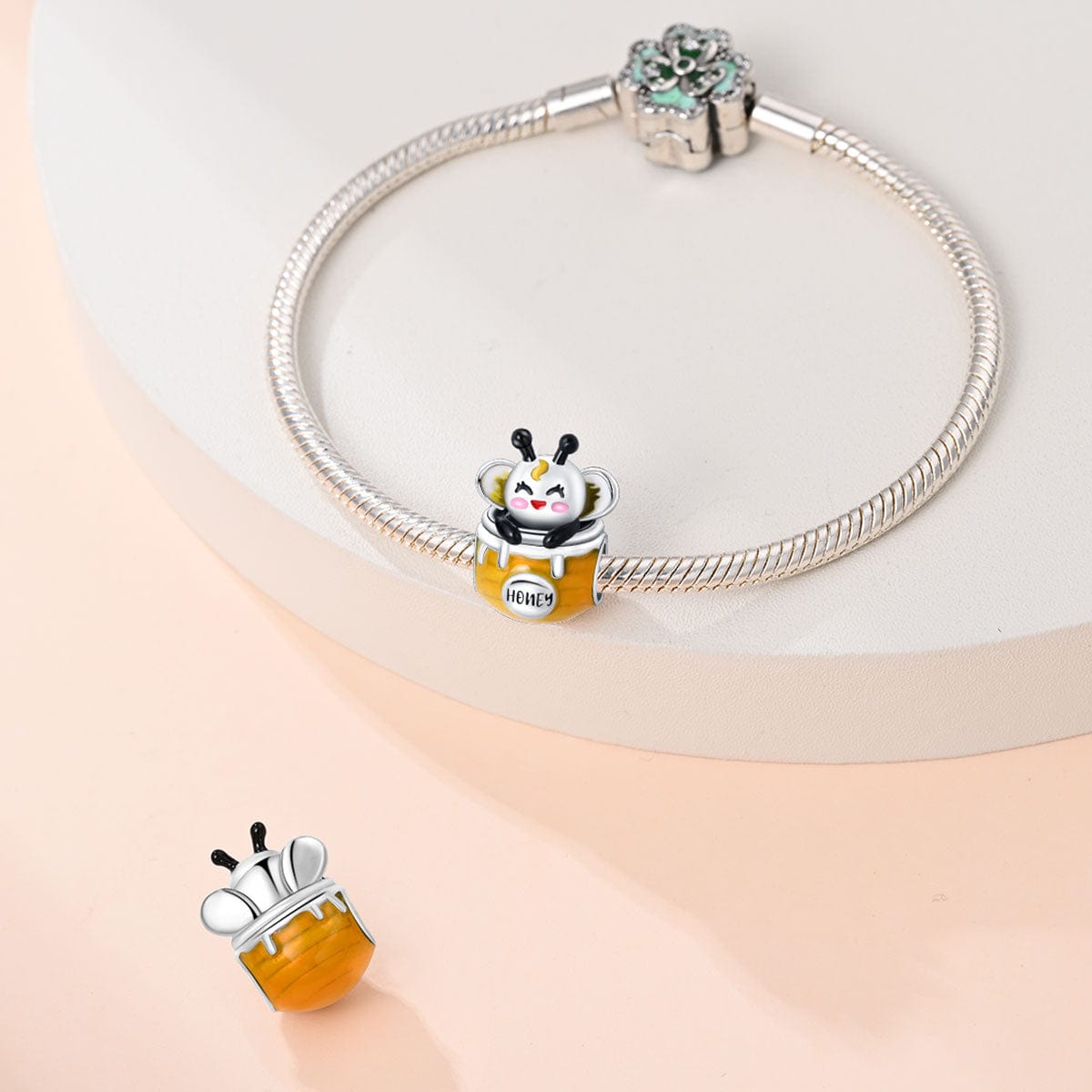 Liora Atelier Honey Bee in Pot Charm
