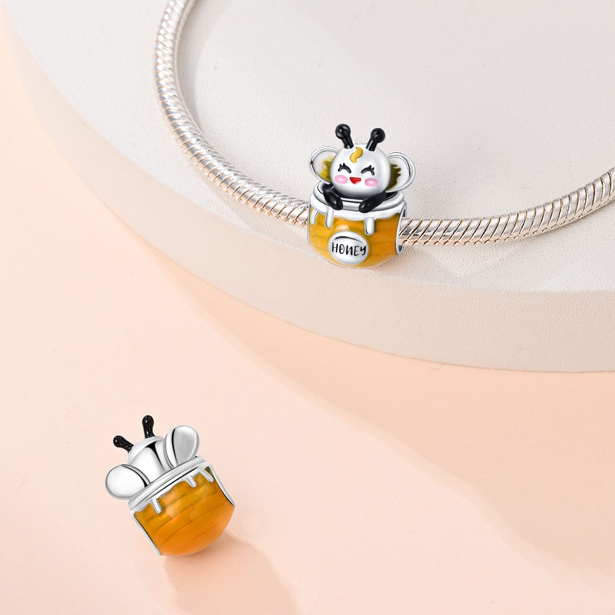 Liora Atelier Honey Bee in Pot Charm