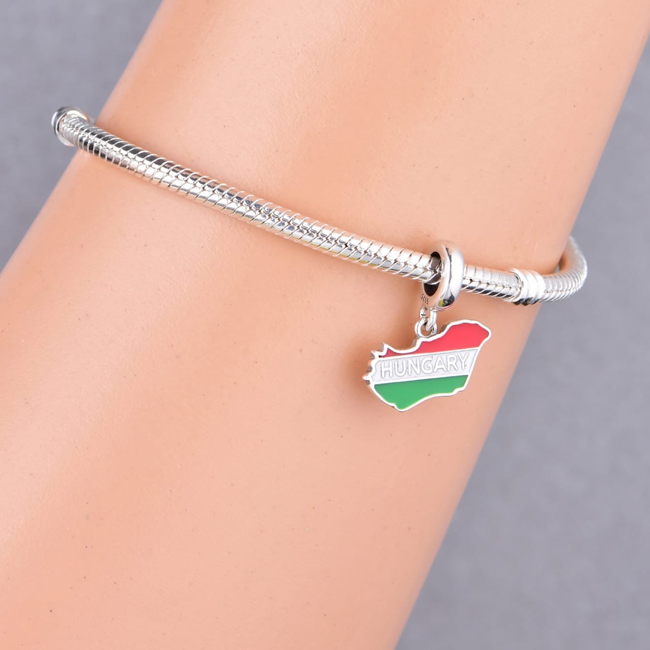 Liora Atelier Hungary Map Dangle Charm