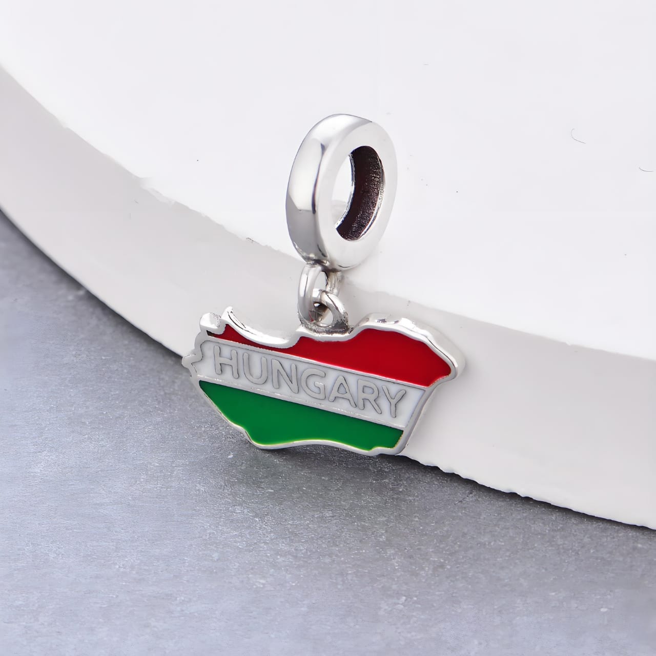 Liora Atelier Hungary Map Dangle Charm