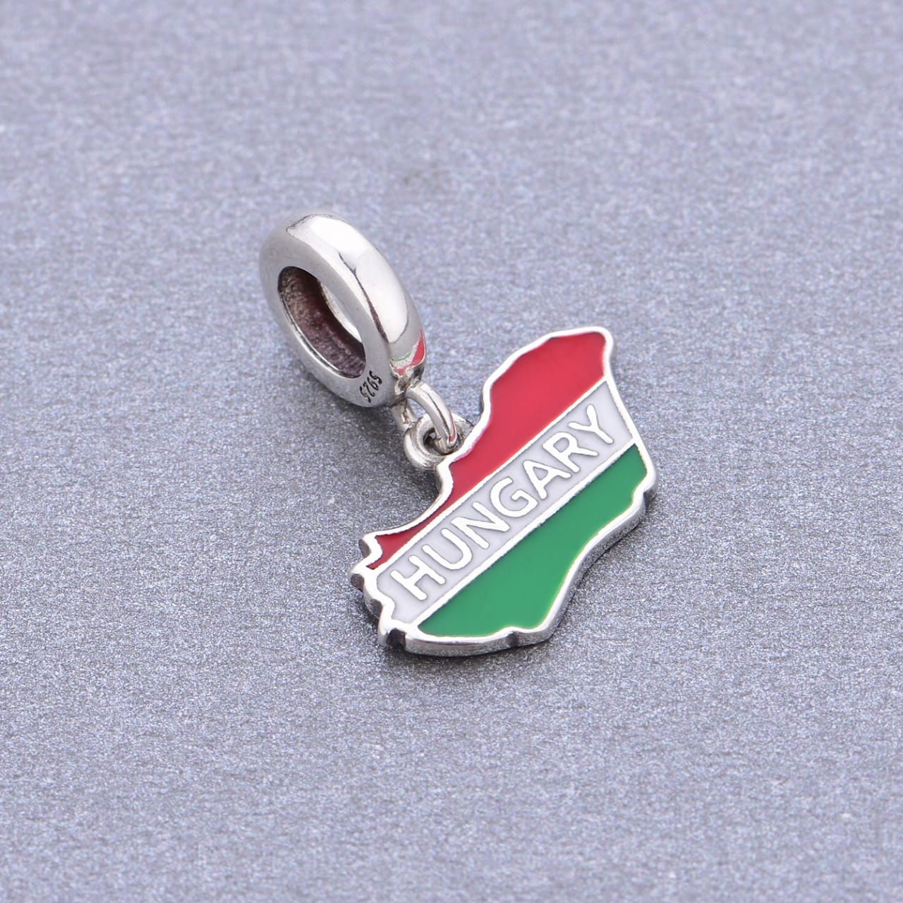Liora Atelier Hungary Map Dangle Charm