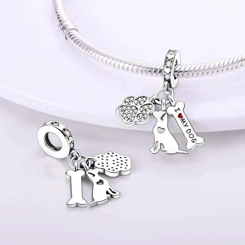 Liora Atelier I Love my Dog Charm