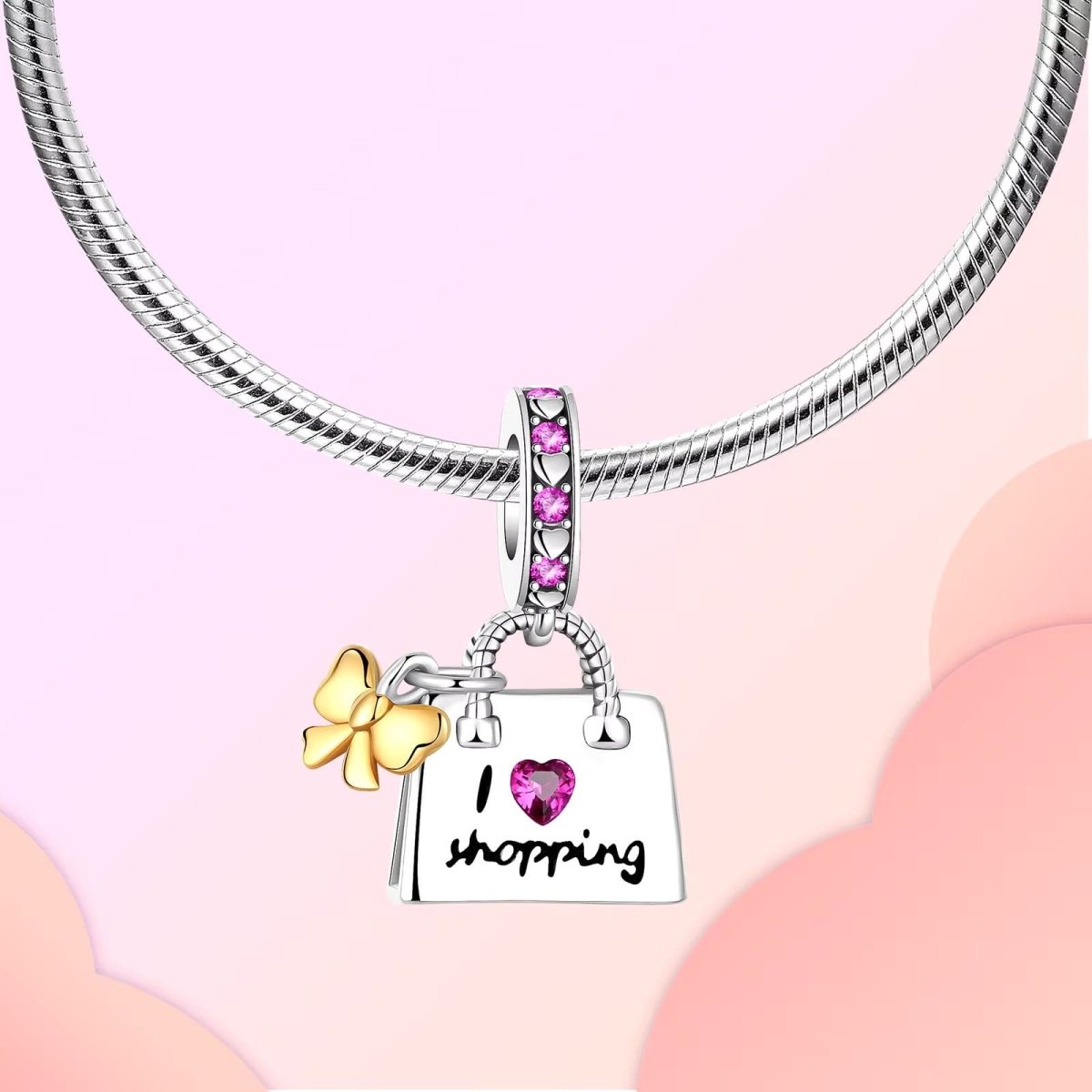 Liora Atelier I Love Shopping Dangle Charm