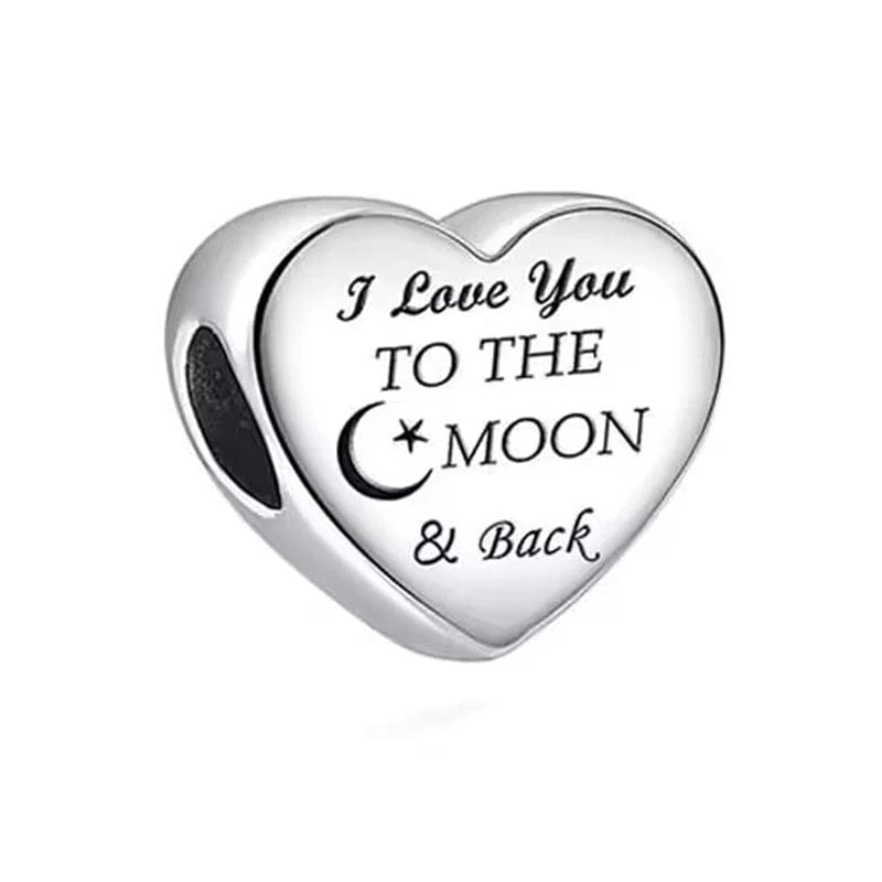 Liora Atelier I Love You To The Moon and Back Charm