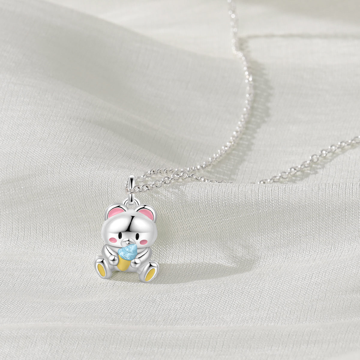 Liora Atelier Ice Cream Bear Pendant Necklace