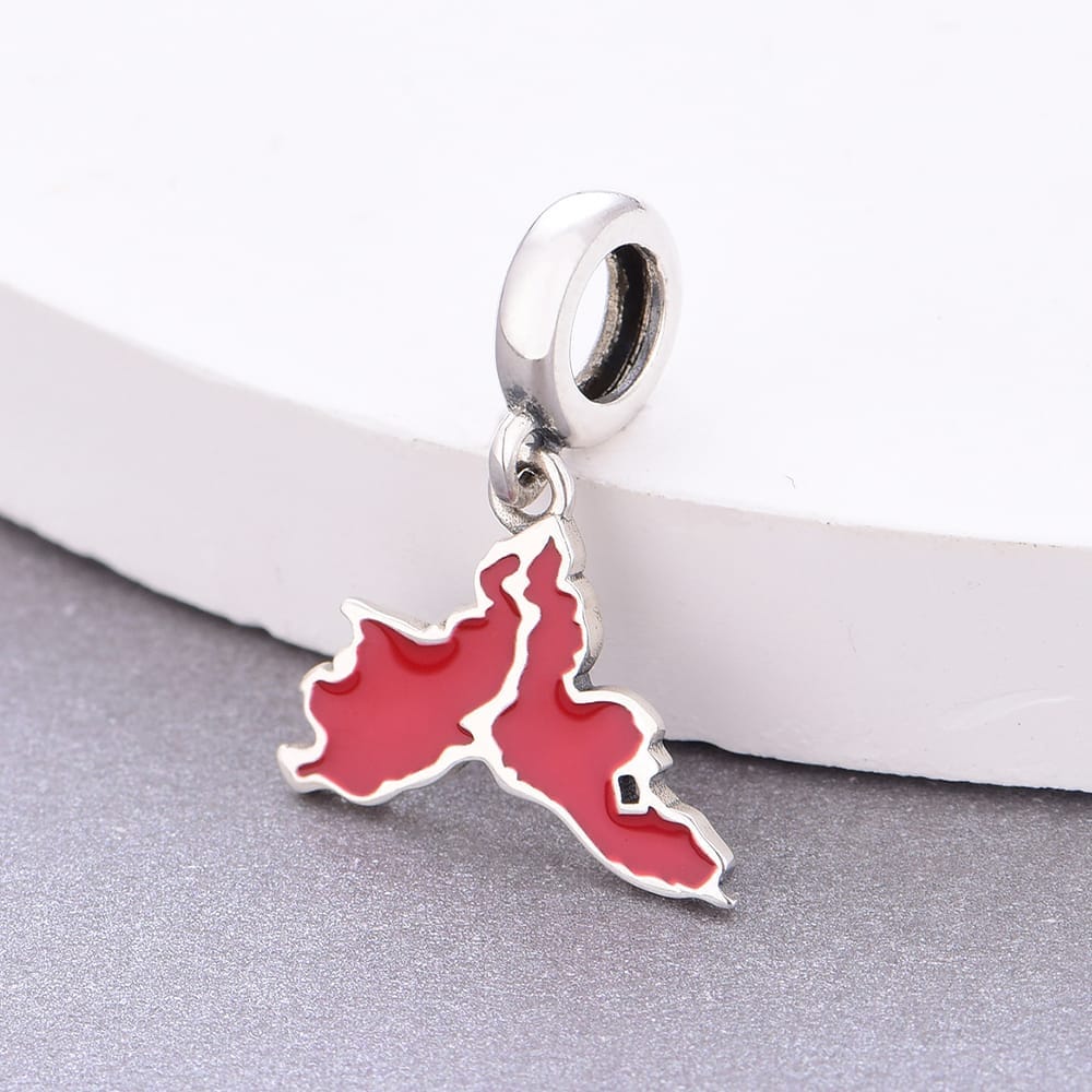 Liora Atelier Istanbul Map Dangle Charm