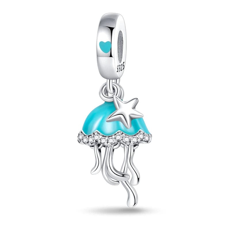 Liora Atelier Jellyfish Luminous Glow in the Dark Dangle Charm
