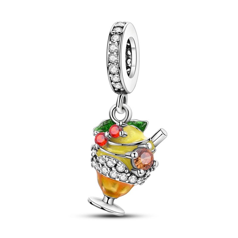 Liora Atelier Lemonade Cocktail Dangle Charm