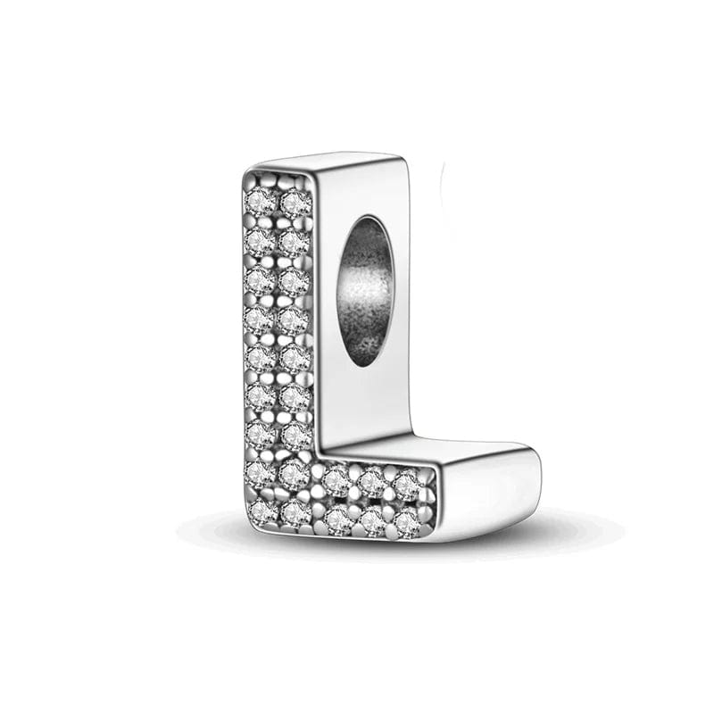 Liora Atelier Sparkling Letter A~Z Alphabet Charm