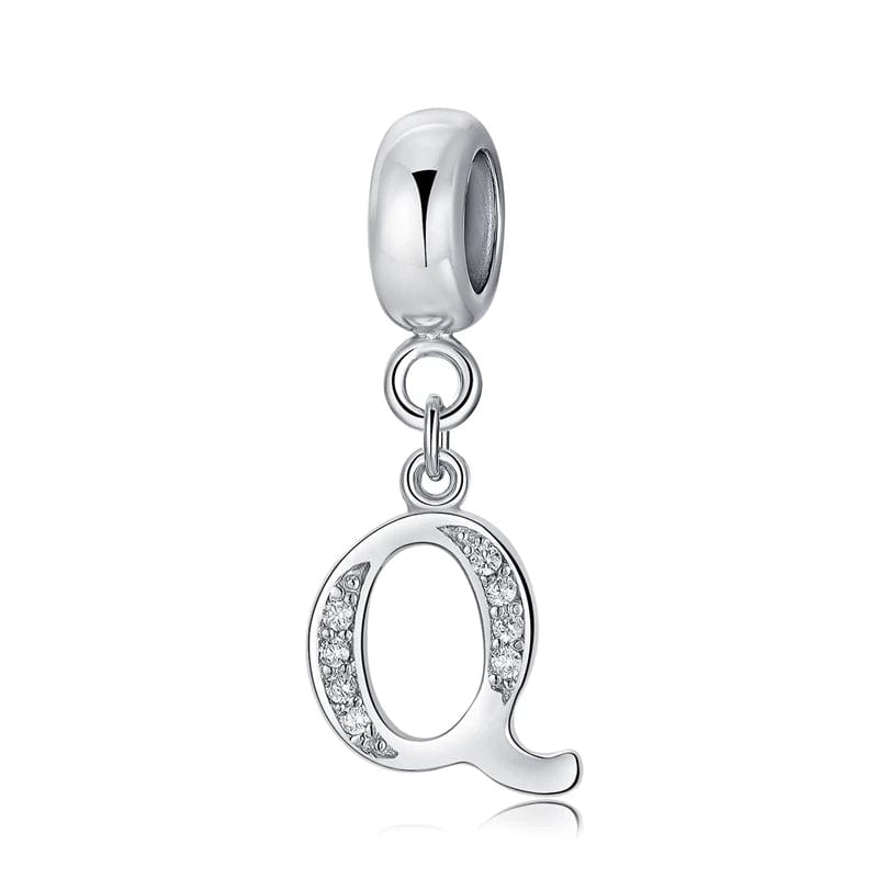 Liora Atelier Elegant Cursive Letter A~Z Alphabet Charm