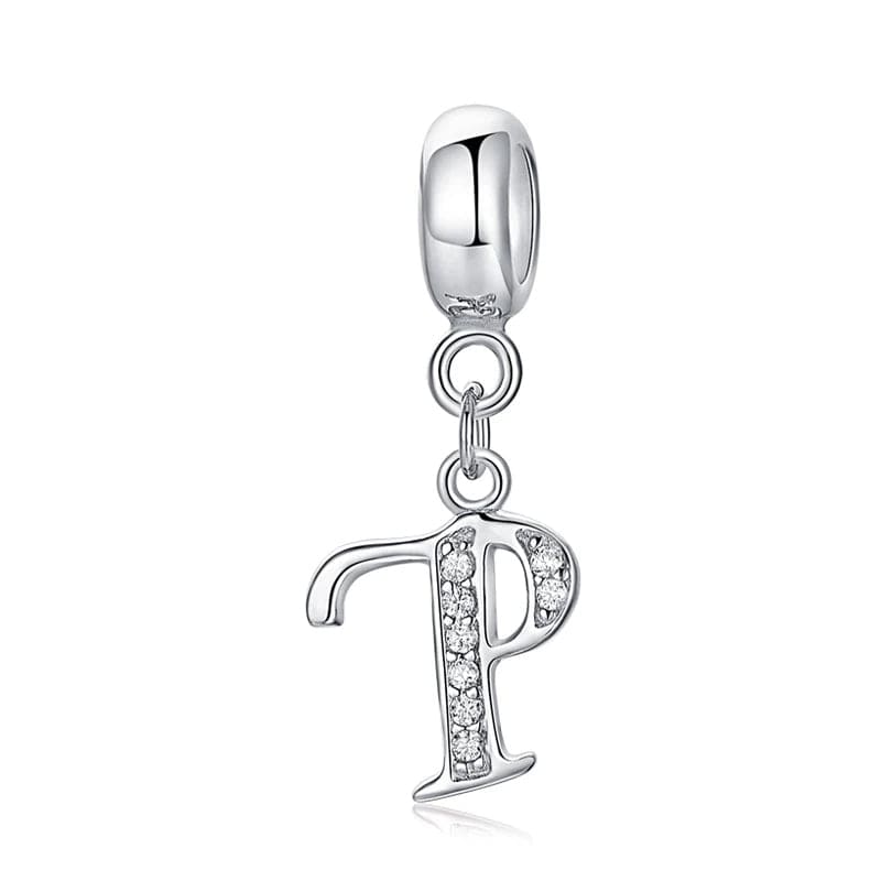 Liora Atelier Elegant Cursive Letter A~Z Alphabet Charm