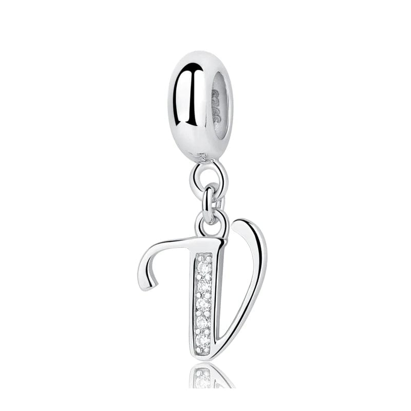 Liora Atelier Elegant Cursive Letter A~Z Alphabet Charm