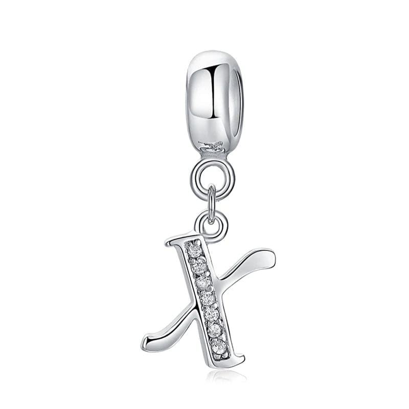 Liora Atelier Elegant Cursive Letter A~Z Alphabet Charm