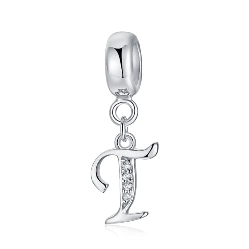 Liora Atelier Elegant Cursive Letter A~Z Alphabet Charm