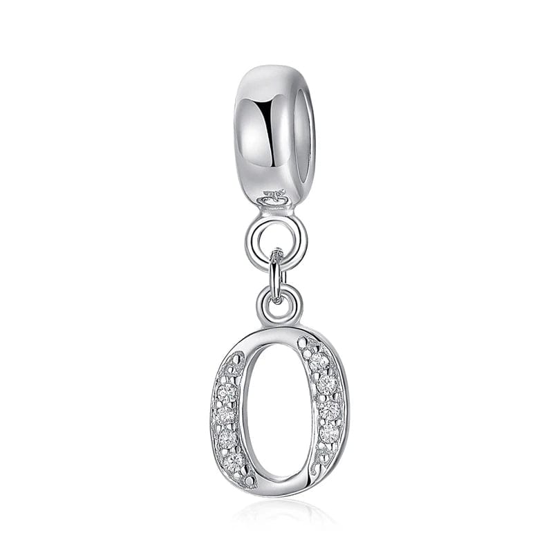 Liora Atelier Elegant Cursive Letter A~Z Alphabet Charm