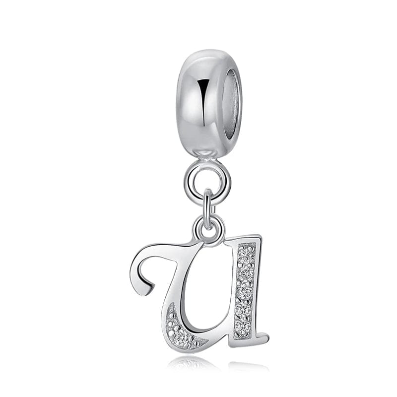 Liora Atelier Elegant Cursive Letter A~Z Alphabet Charm