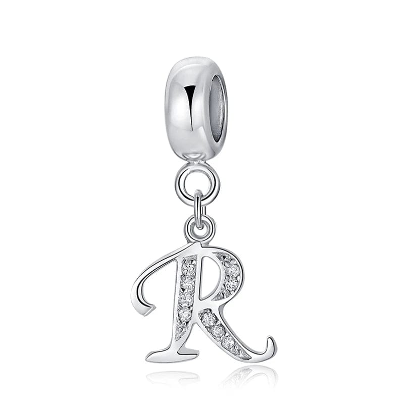 Liora Atelier Elegant Cursive Letter A~Z Alphabet Charm
