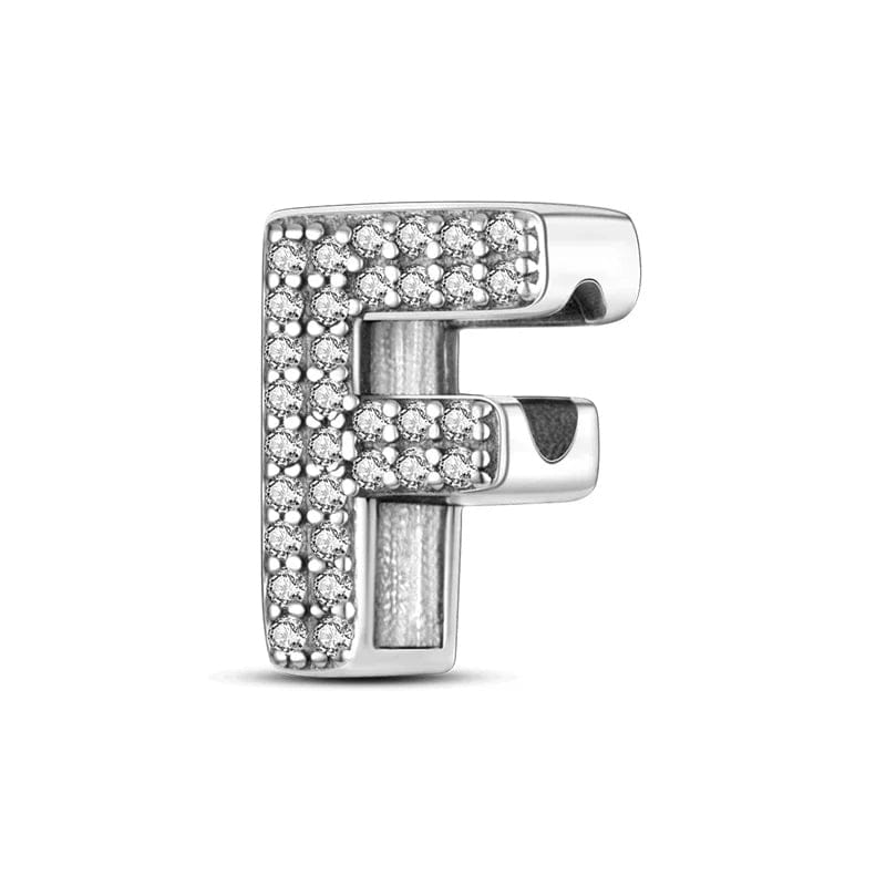 Liora Atelier Sparkling Letter A~Z Alphabet Charm