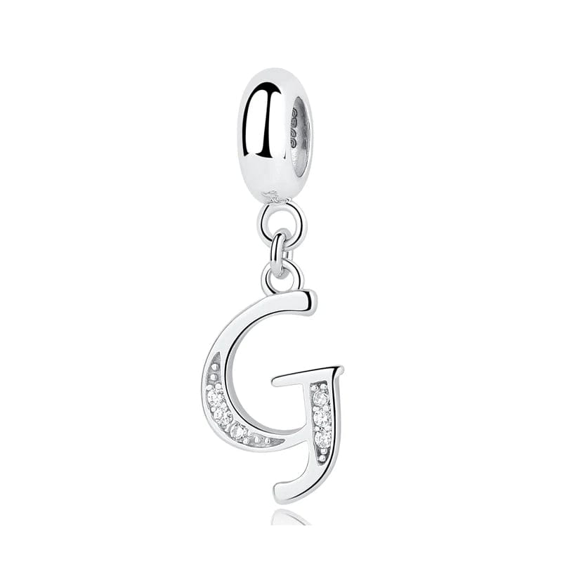Liora Atelier Elegant Cursive Letter A~Z Alphabet Charm