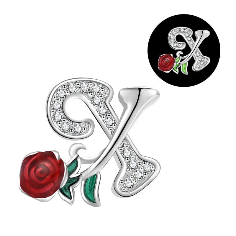 Liora Atelier Luminous Rose Letter A~Z Alphabet Charm