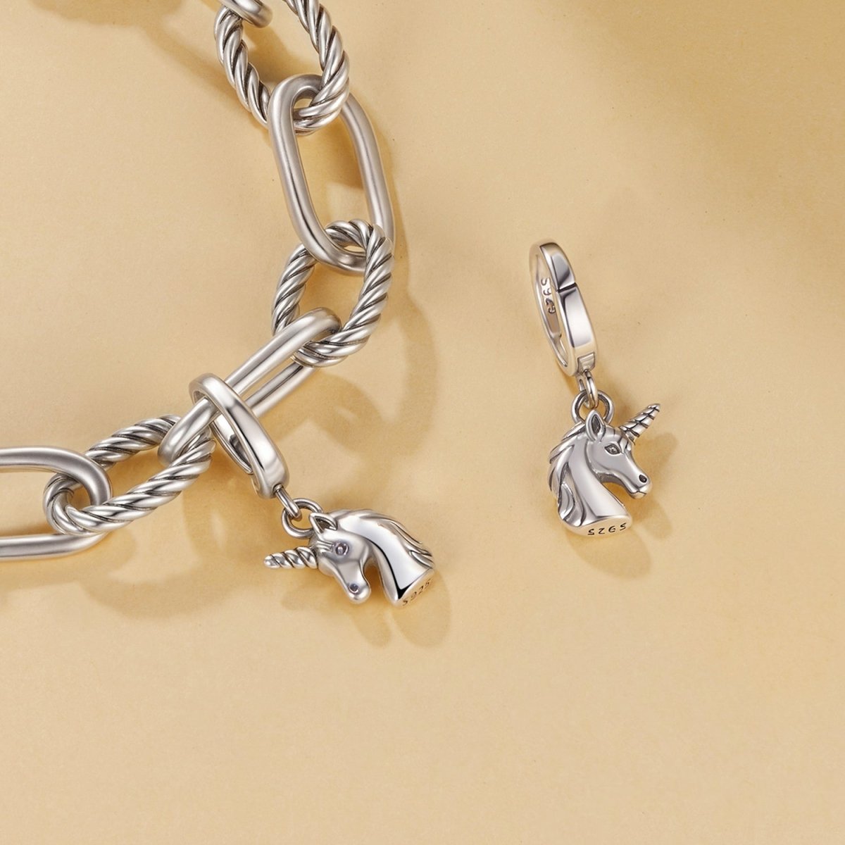 Liora Atelier Magical Unicorn Head Dangle Charm