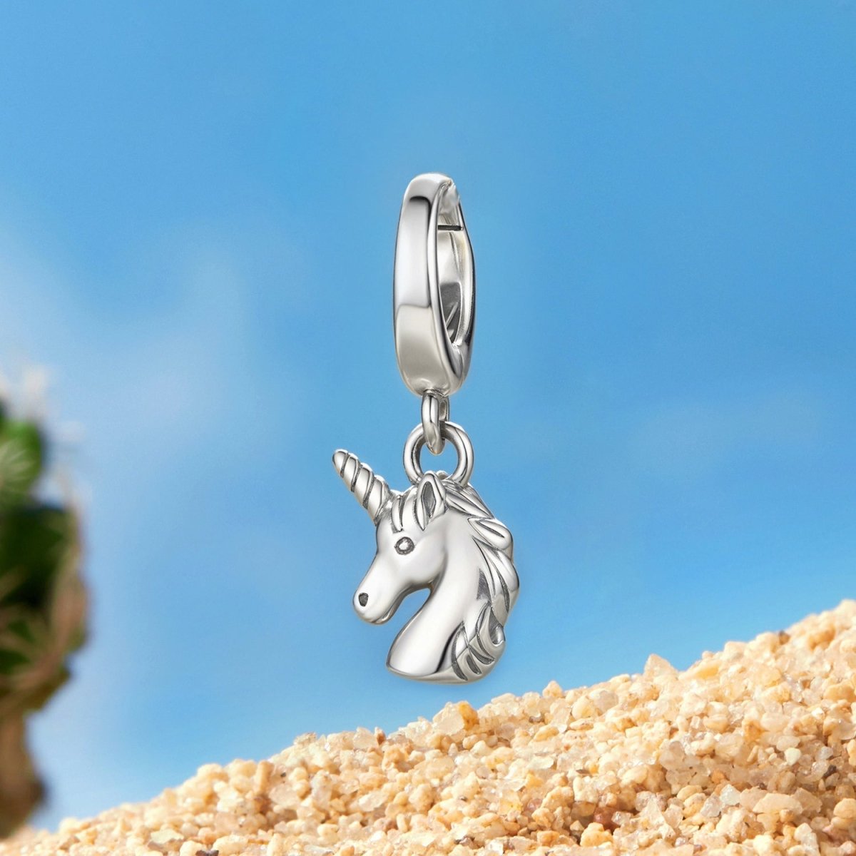 Liora Atelier Magical Unicorn Head Dangle Charm
