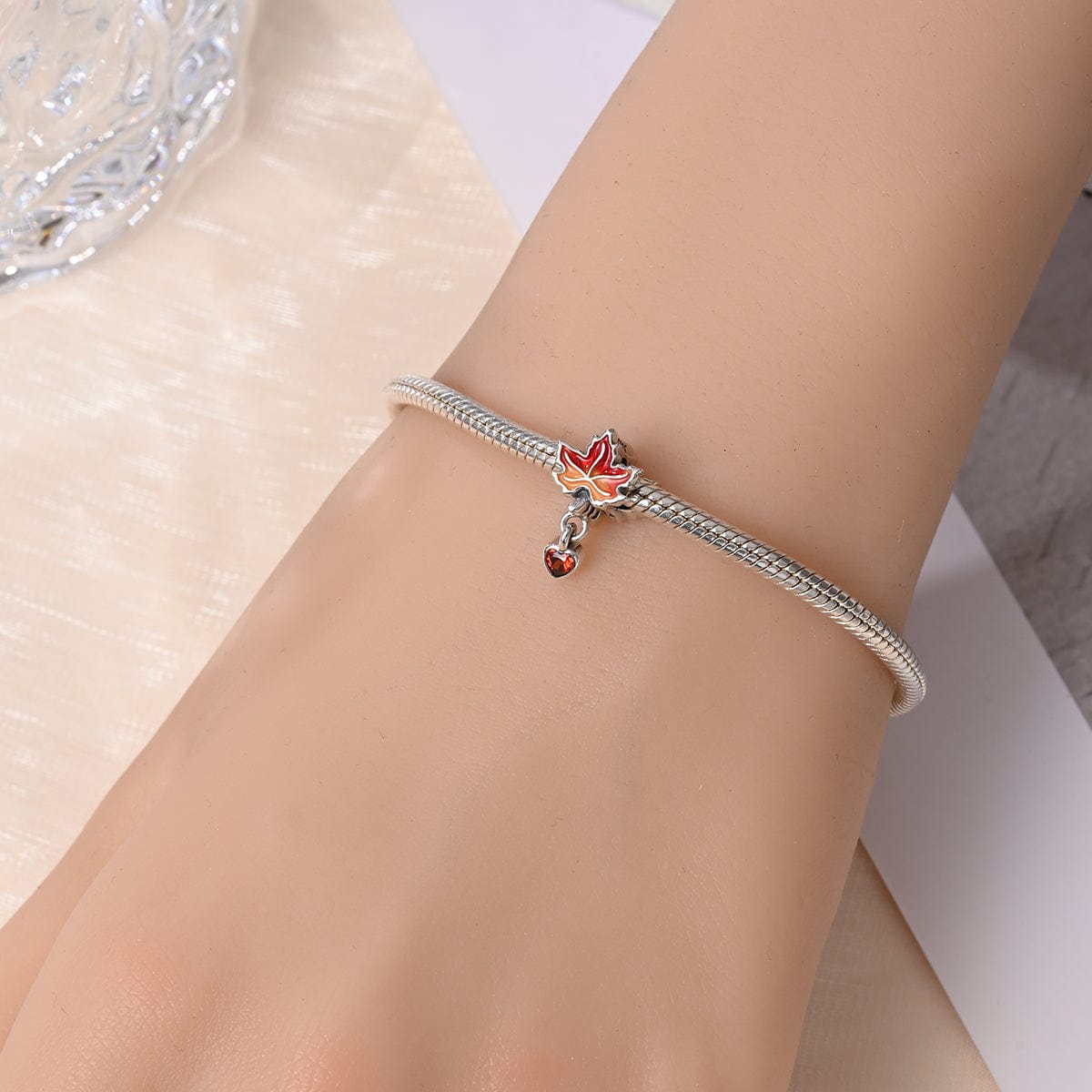 Liora Atelier Maple Leaf Dangle Charm
