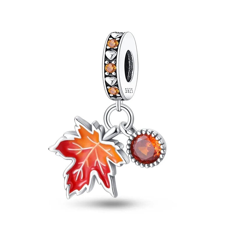 Liora Atelier Maple Leaf Double Dangle Charm