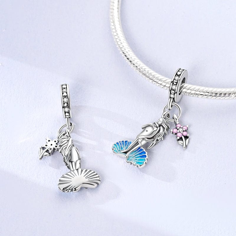 Liora Atelier Mermaid & Flower Charm