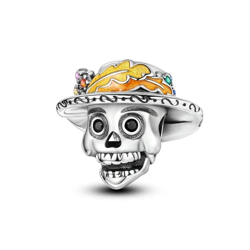 Liora Atelier Mexican Catrina Style Skull Charm