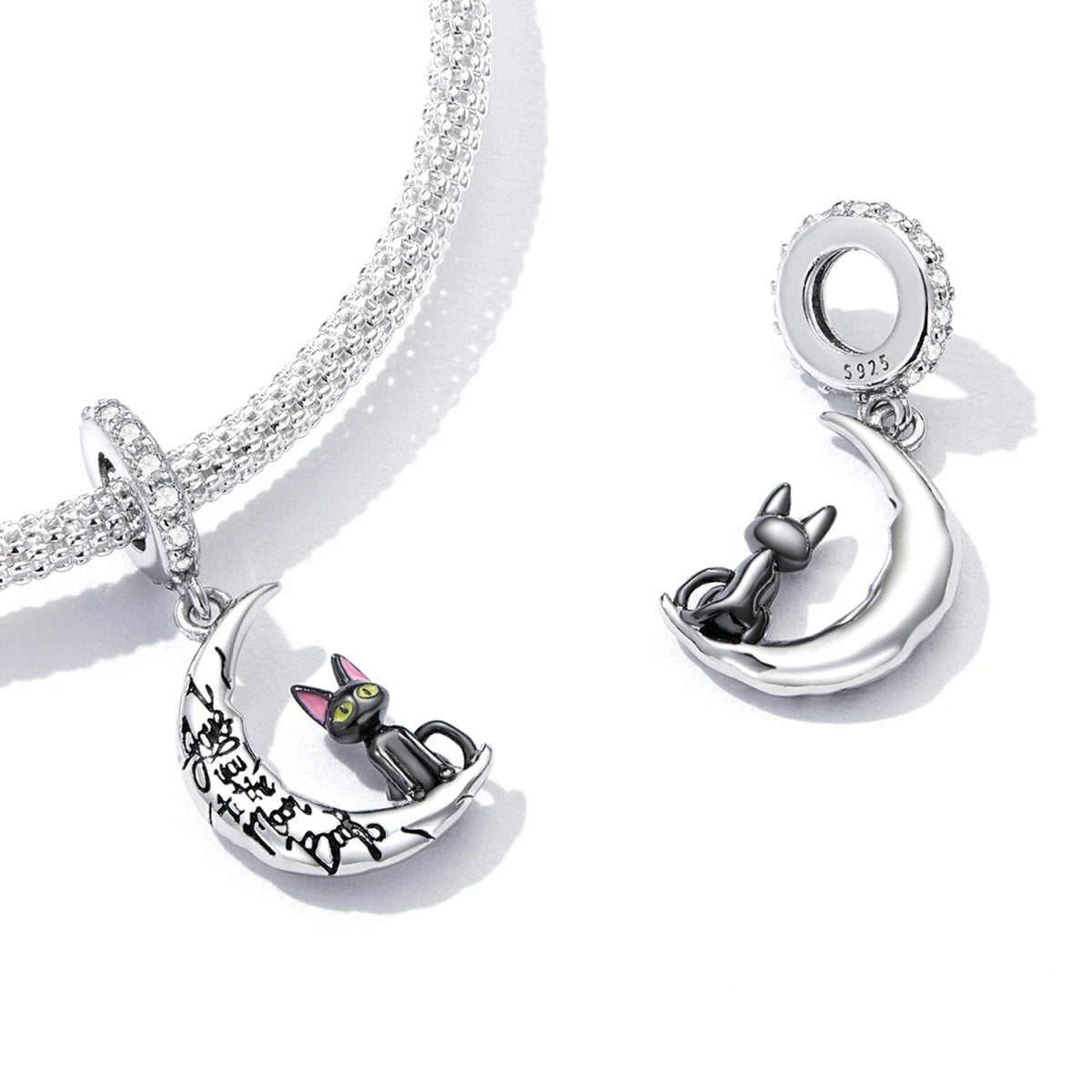 Liora Atelier Moonlit Cat Dangle Charm