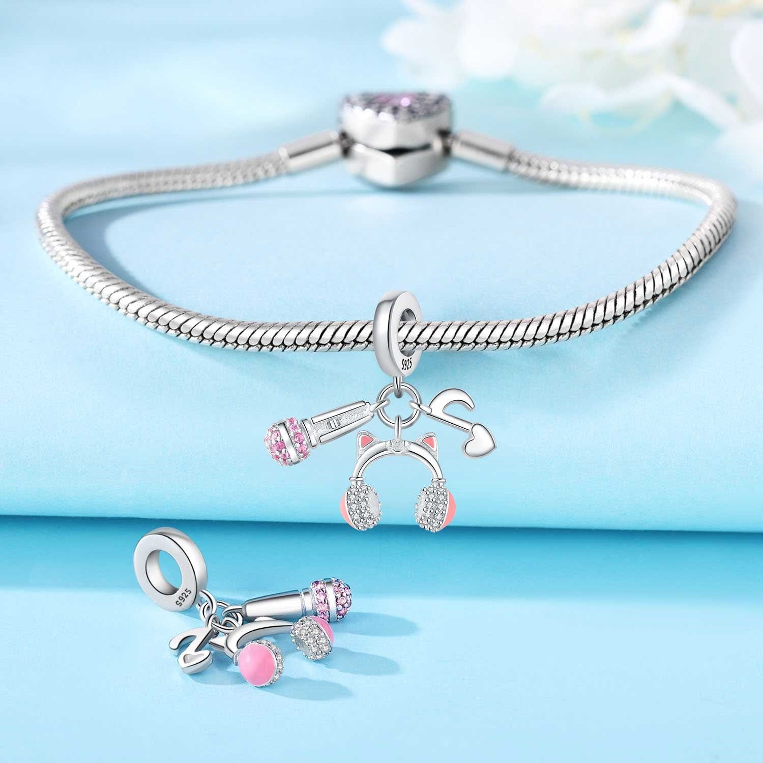 Liora Atelier Music Lover Headphone Triple Dangle Charm