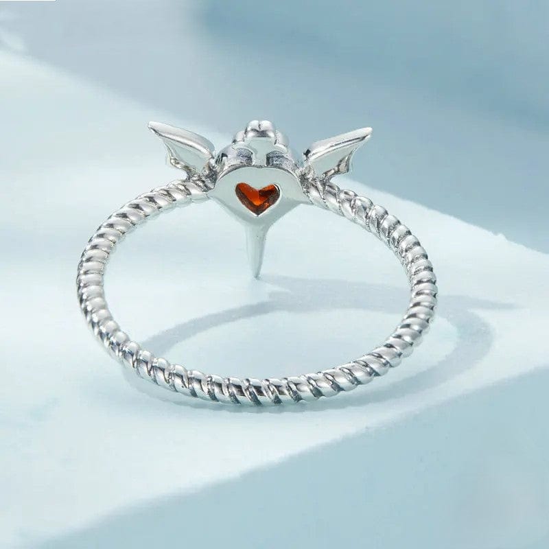 Liora Atelier Mysterious Dark Wings Braided Ring